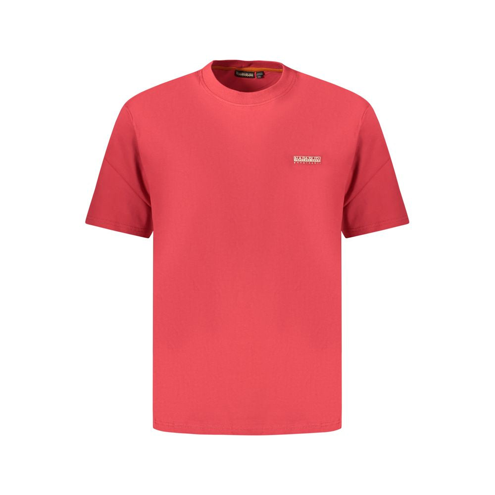 Napapijri Rosso Cotton Men Shirt | Regal Royce