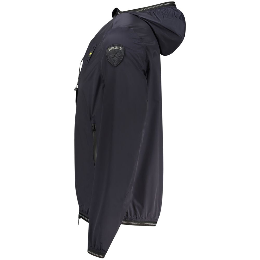 Blauer Blu Poliammide Mens Jacket | Regal Royce