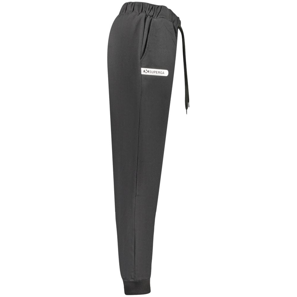 Superga Nero Cotton Men's Sweatpant | Regal Royce