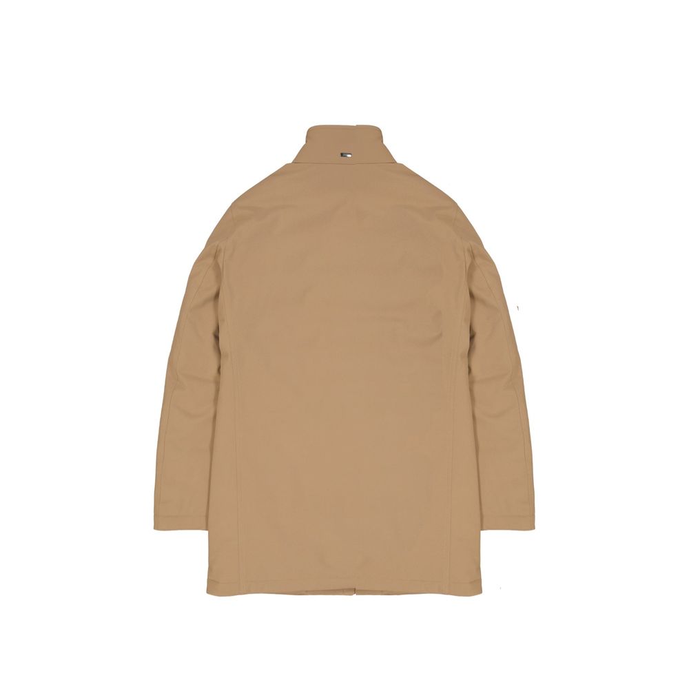 Herno Brown Polyamide Coat | Regal Royce