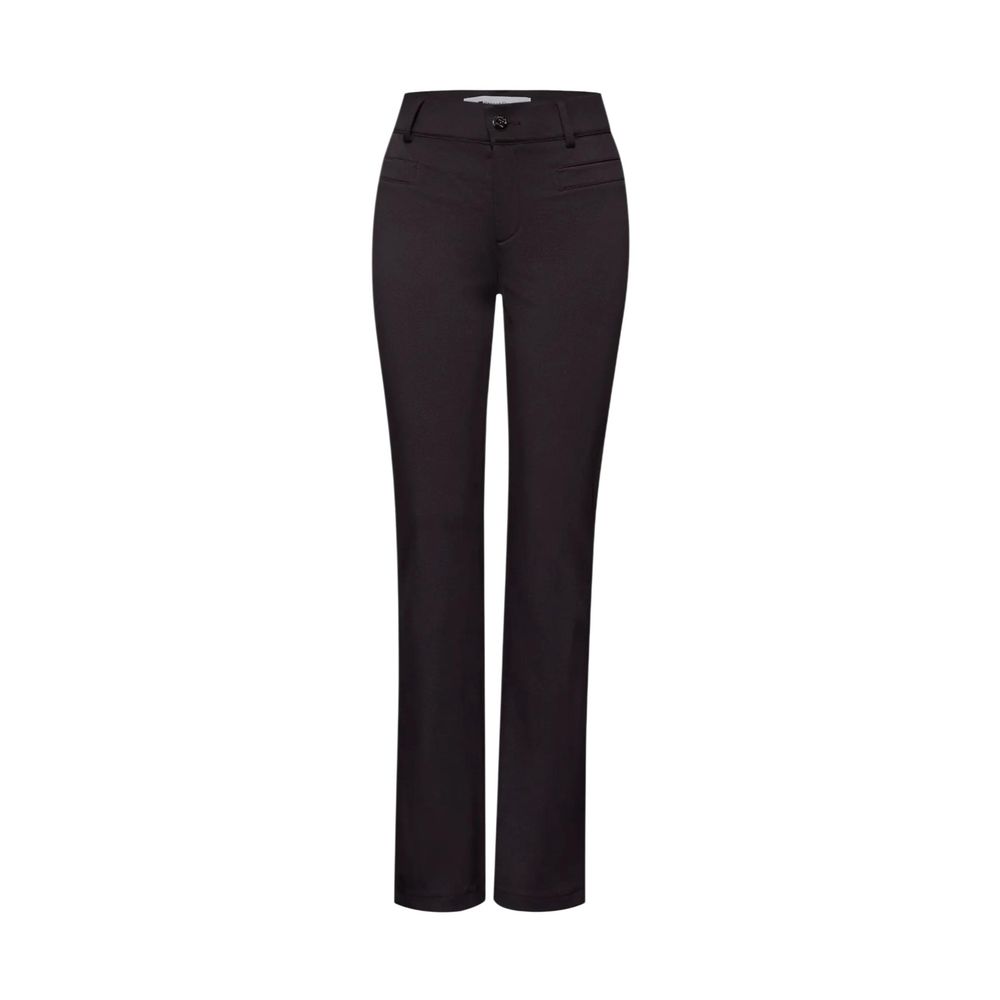 Street One Black Polyamide Bootcut Jeans | Regal Royce