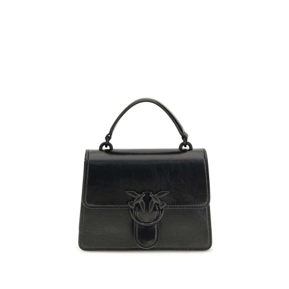 PINKO Black Goatskin Handbag | Regal Royce