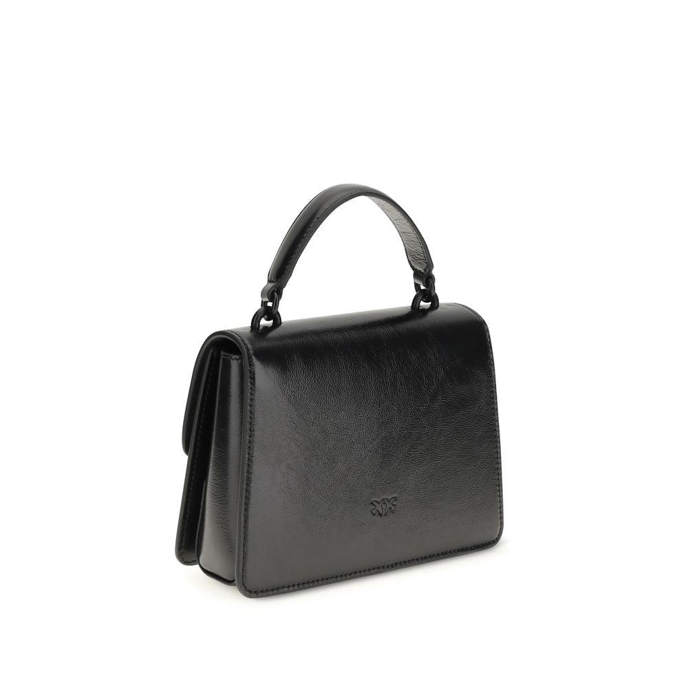 PINKO Black Goatskin Handbag | Regal Royce