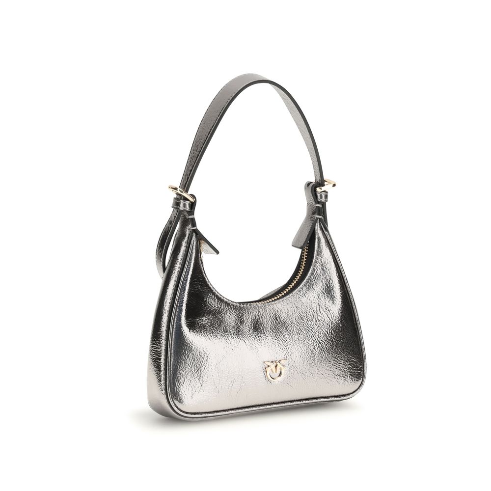 PINKO Silver Lamb Ovis Aries Aries Shoulder Bag | Regal Royce