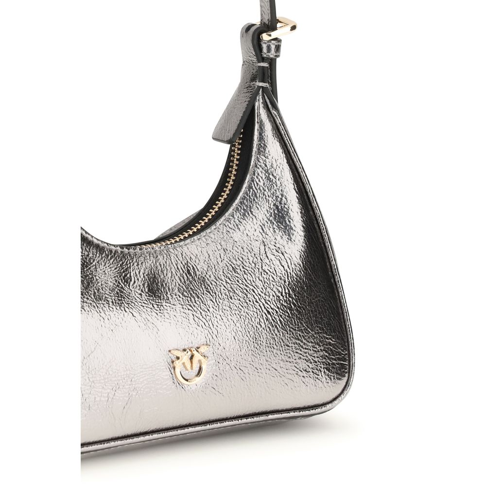PINKO Silver Lamb Ovis Aries Aries Shoulder Bag | Regal Royce