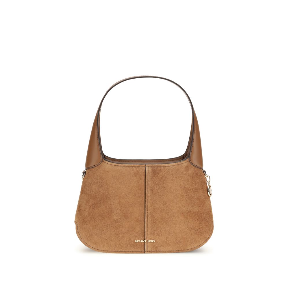 Michael Kors Beige Calf Leather Bos Taurus Shoulder Bag | Regal Royce