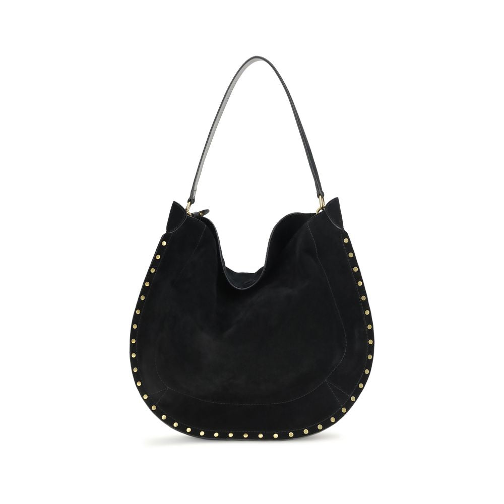 Isabel Marant Black Calf Leather Bos Taurus Shoulder Bag | Regal Royce
