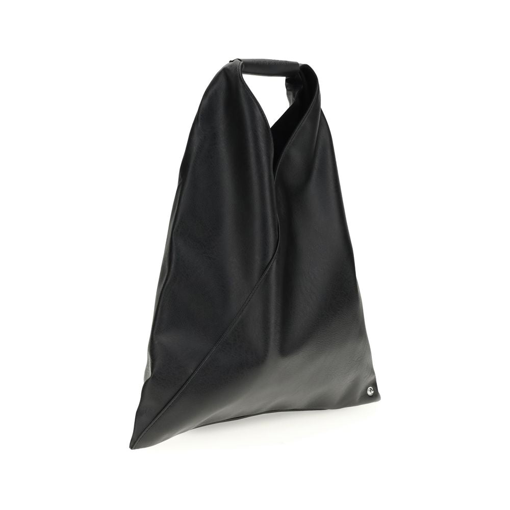 MM6 Black Polyethylene Handbag | Regal Royce
