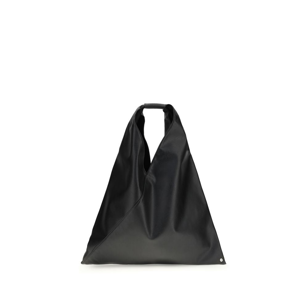 MM6 Black Polyethylene Handbag | Regal Royce