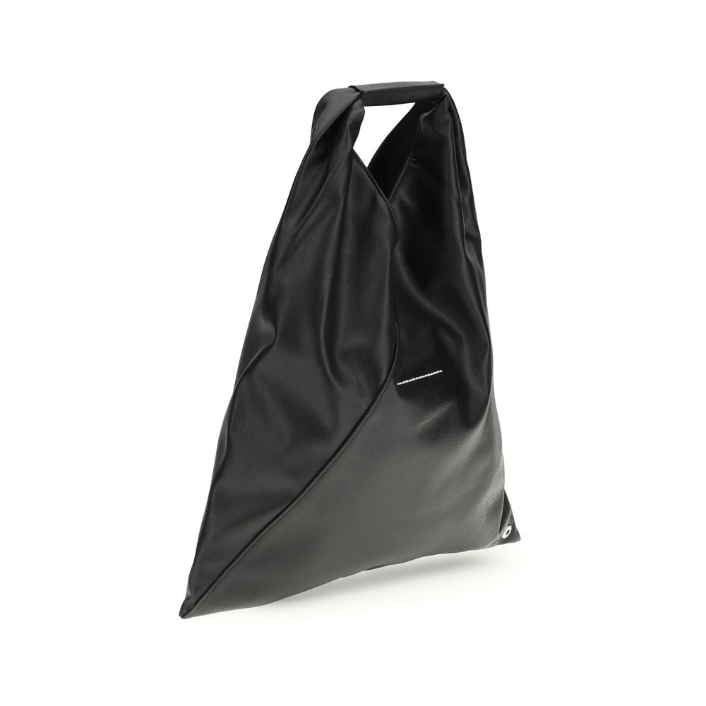 MM6 Black Polyethylene Handbag | Regal Royce