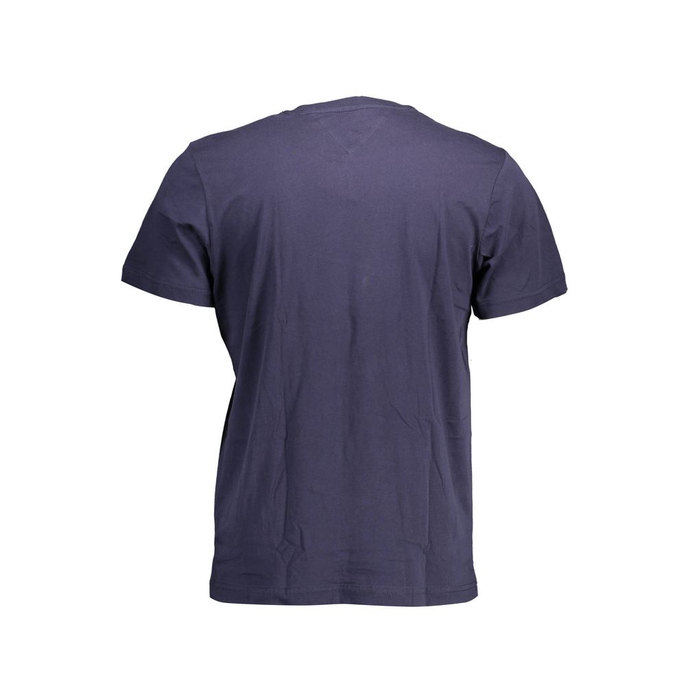 Tommy Hilfiger Blu Organic Cotton Men T-Shirt | Regal Royce