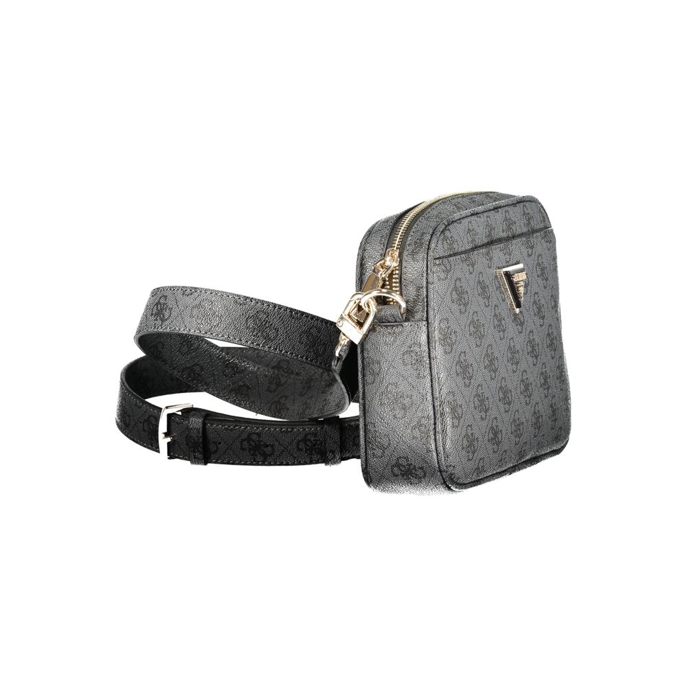 Guess Jeans Nero Poliuretano Women Handbag | Regal Royce