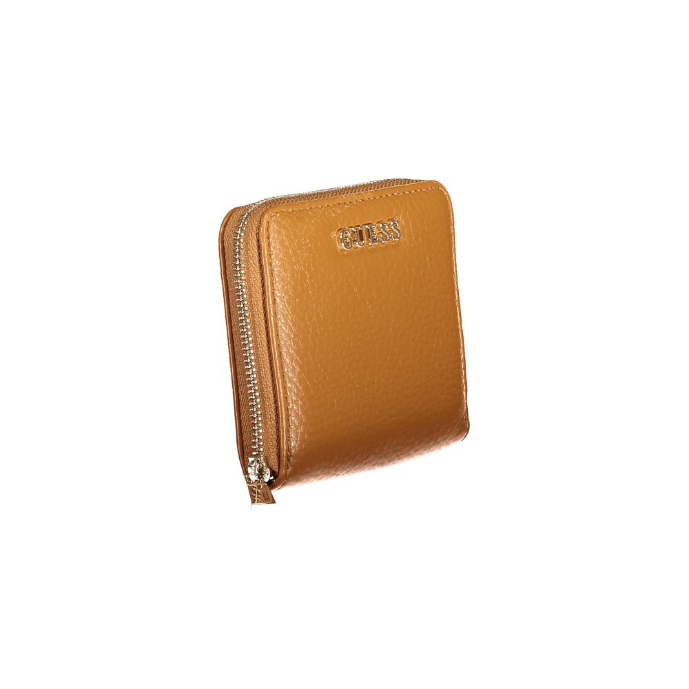 Guess Jeans Marrone Poliuretano Female Wallet | Regal Royce