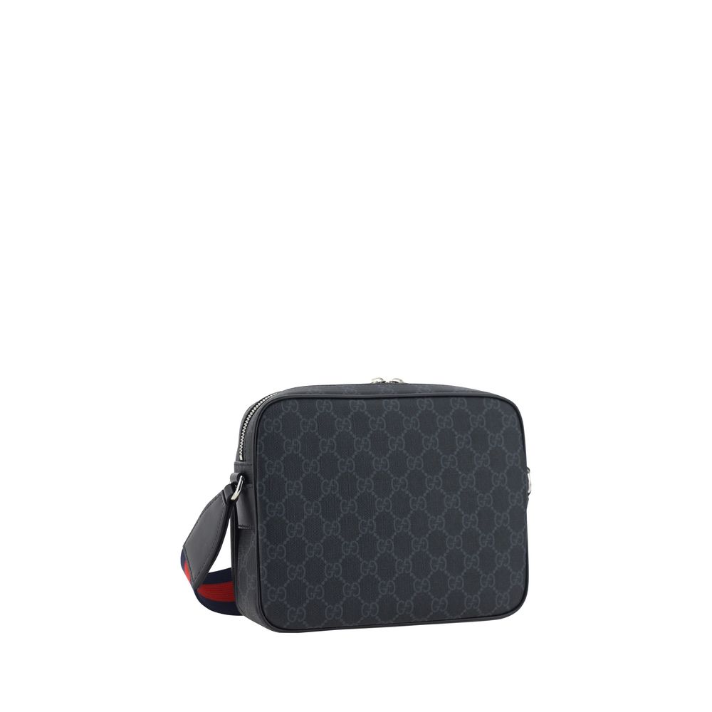 Gucci Gray Polyester Shoulder Bag | Regal Royce