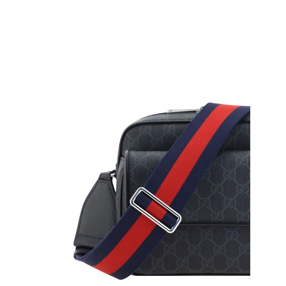 Gucci Gray Polyester Shoulder Bag | Regal Royce
