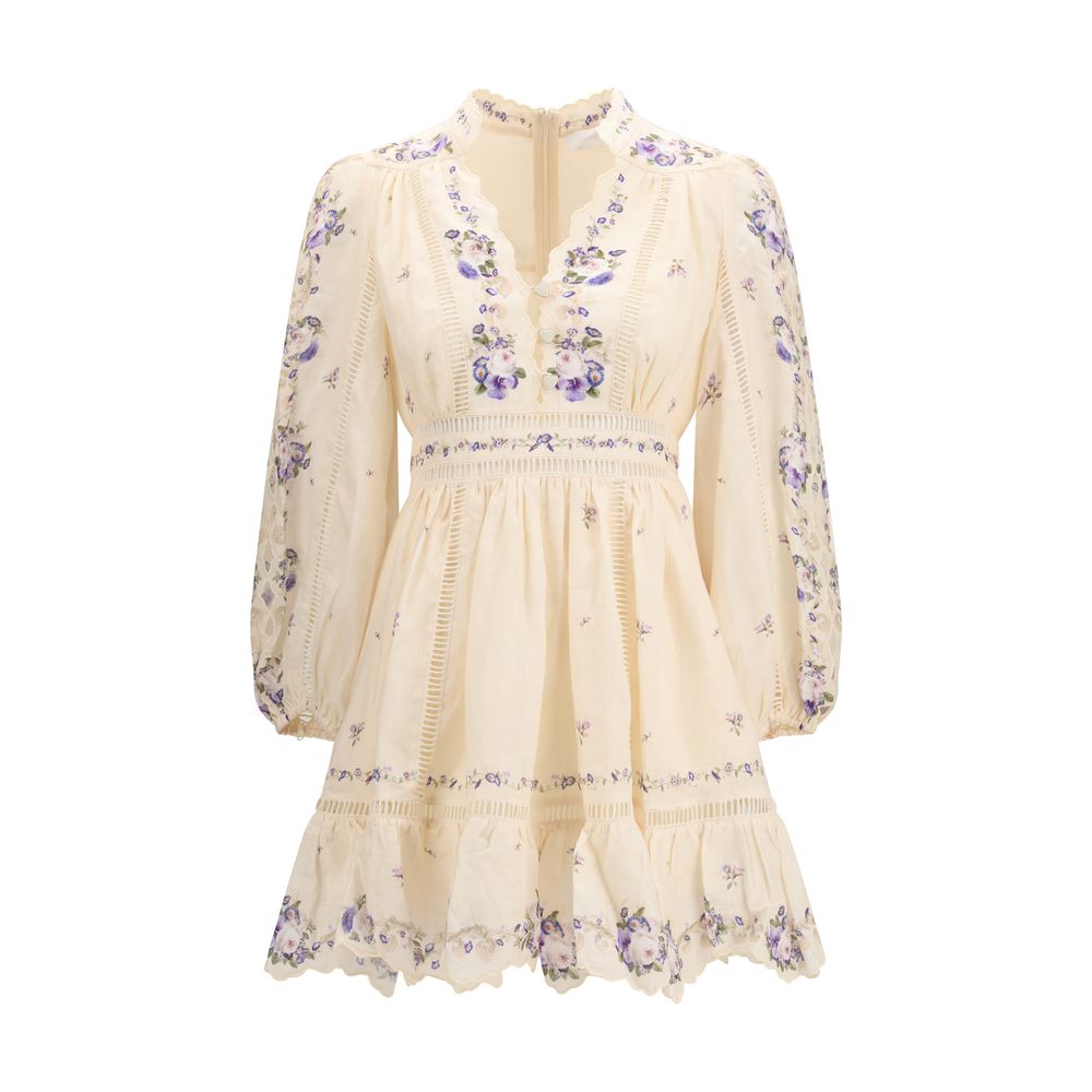 Zimmermann Beige Linen Casual Dress | Regal Royce