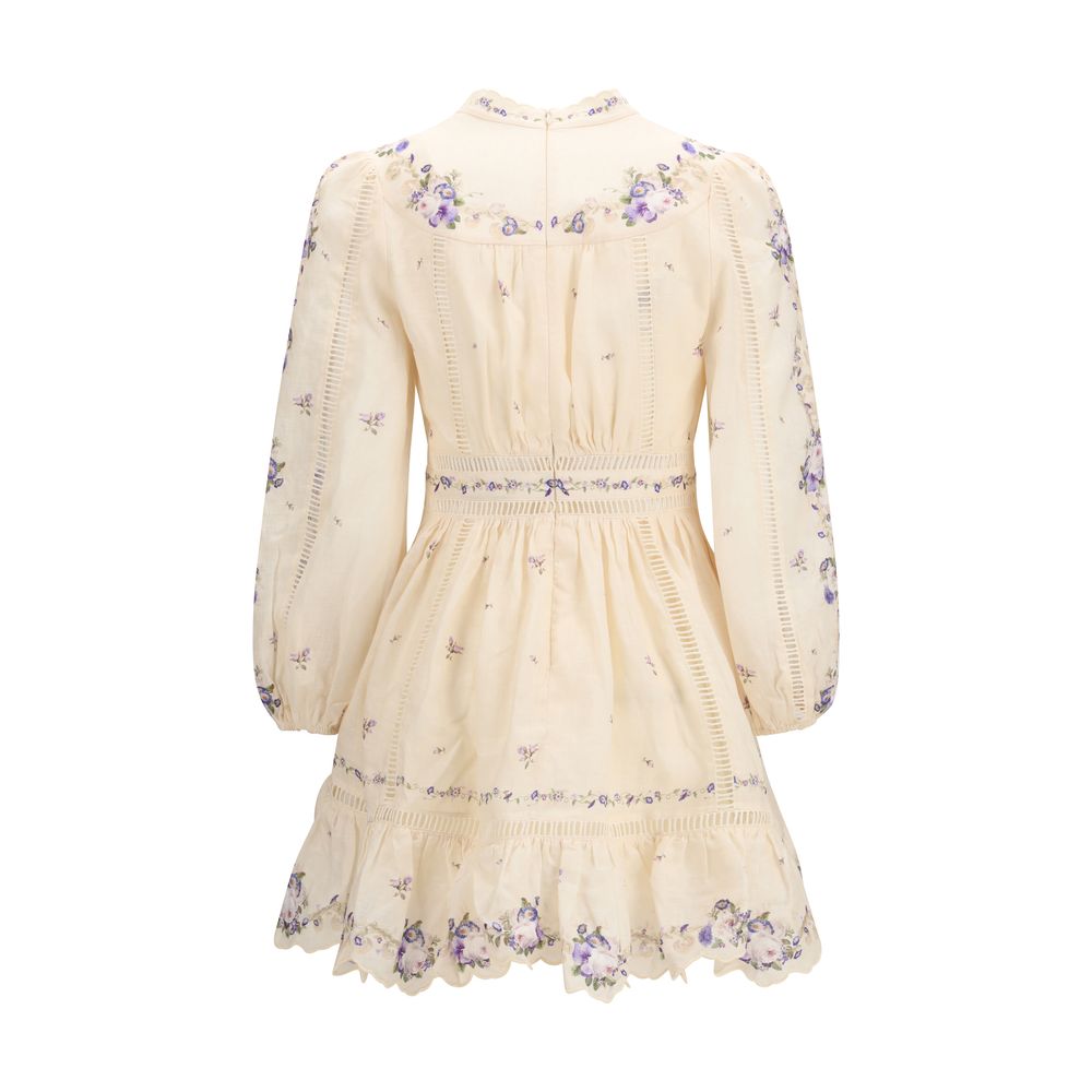 Zimmermann Beige Linen Casual Dress | Regal Royce