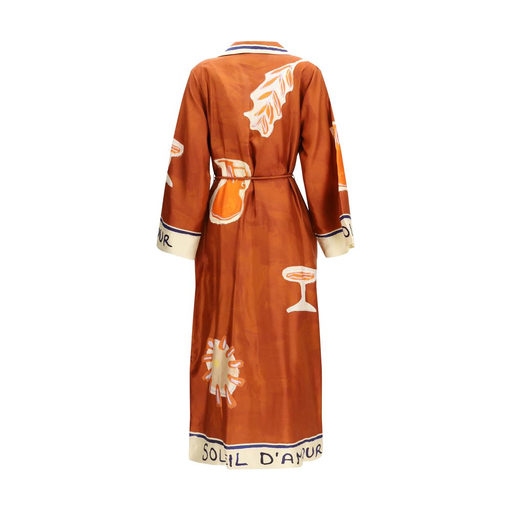 Alemais Multicolor Silk Casual Dress | Regal Royce