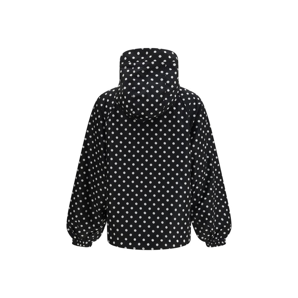 Ganni Black Recycled Polyamide Shell Jacket | Regal Royce