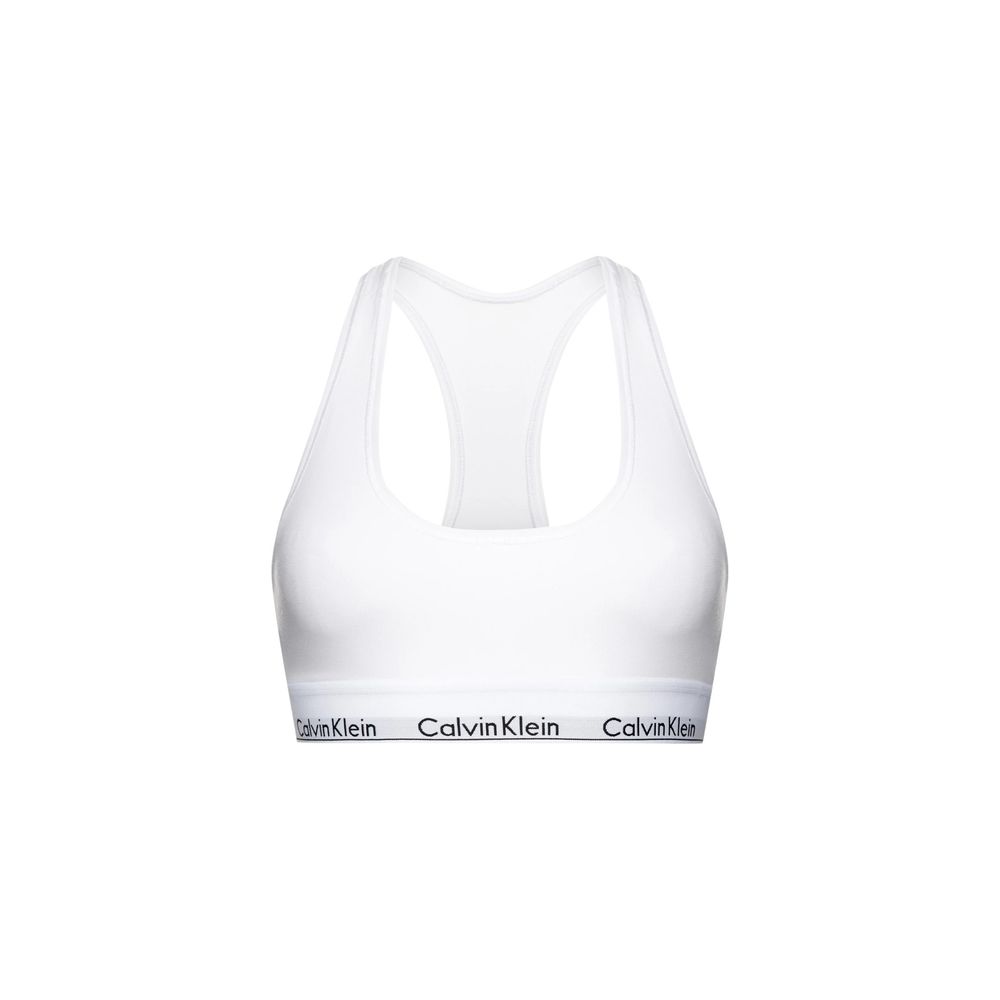 Calvin Klein Underwear White Cotton Bra | Regal Royce