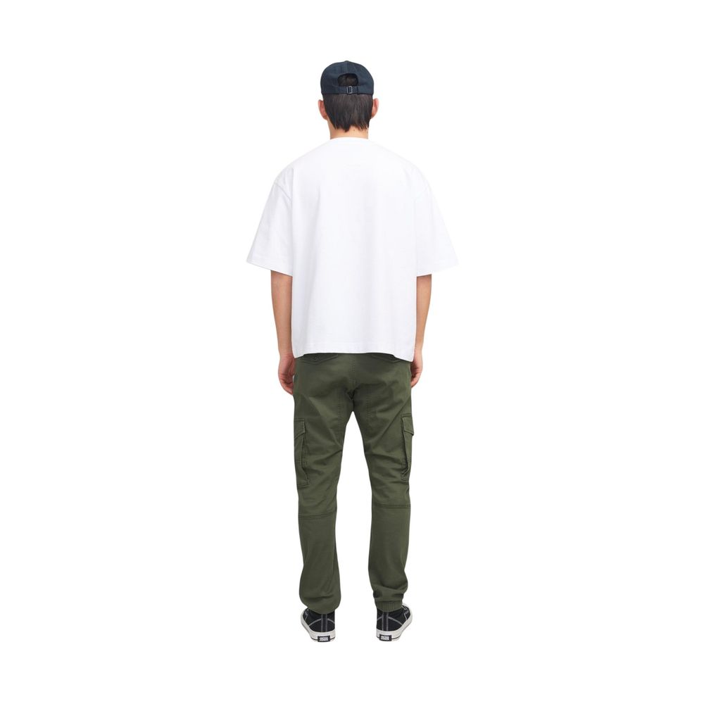 Jack Jones Green Cotton Skinny Pants | Regal Royce