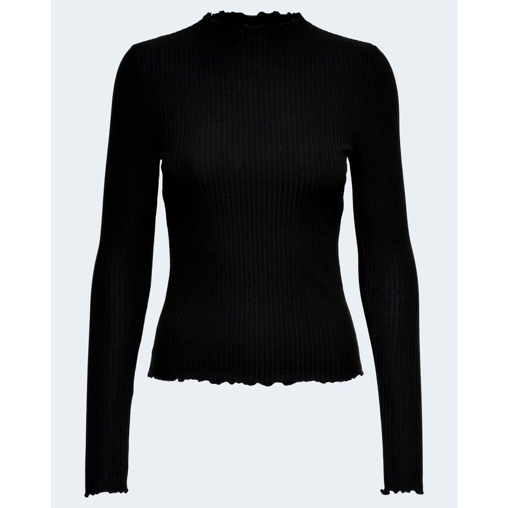 Only Black Polyester Turtleneck | Regal Royce