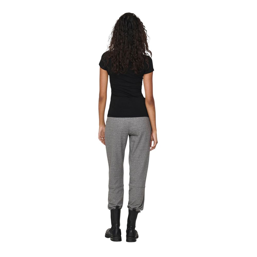 Only Black Cotton T-Shirt | Regal Royce