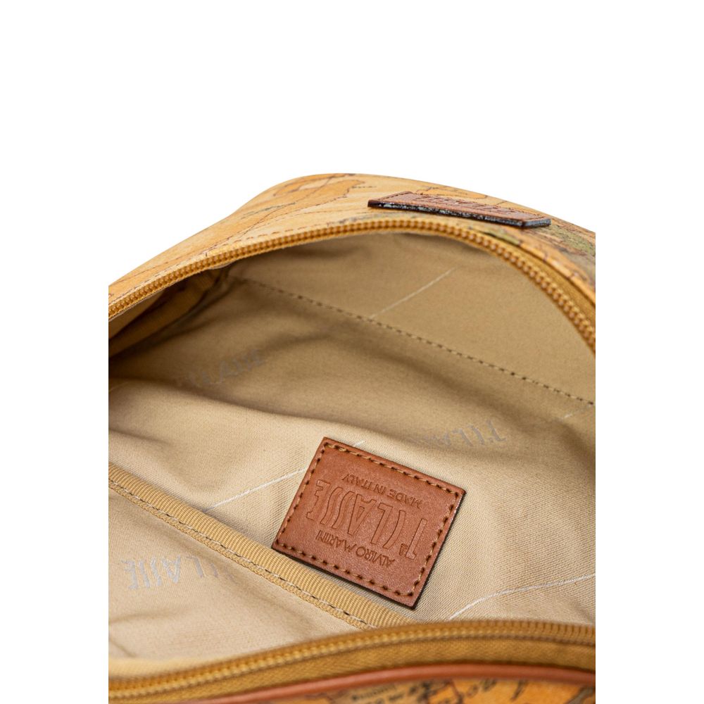 Alviero Martini Prima Classe Beige Leather Belt Bag | Regal Royce