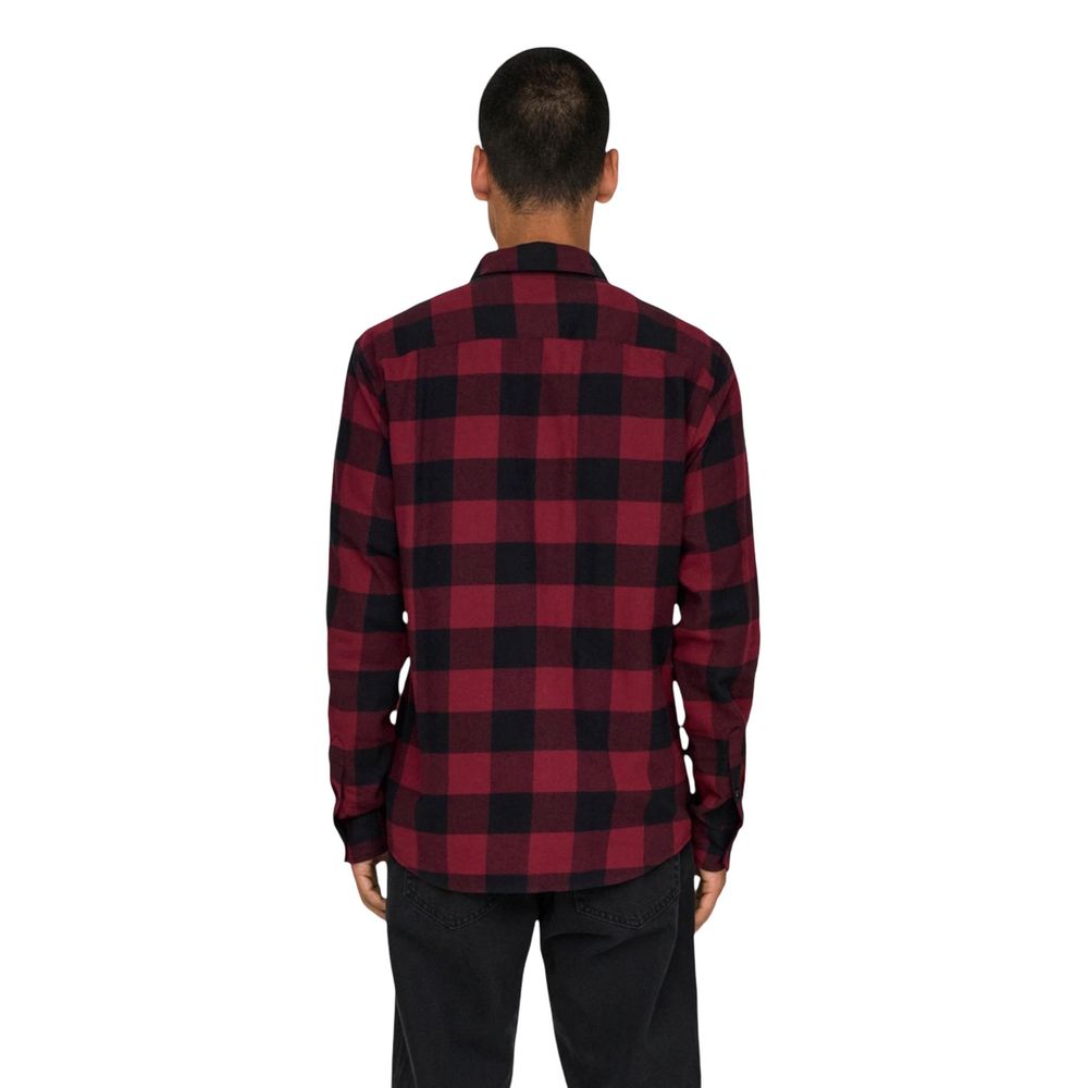 Only & Sons Multicolor Cotton Pattern Shirt | Regal Royce