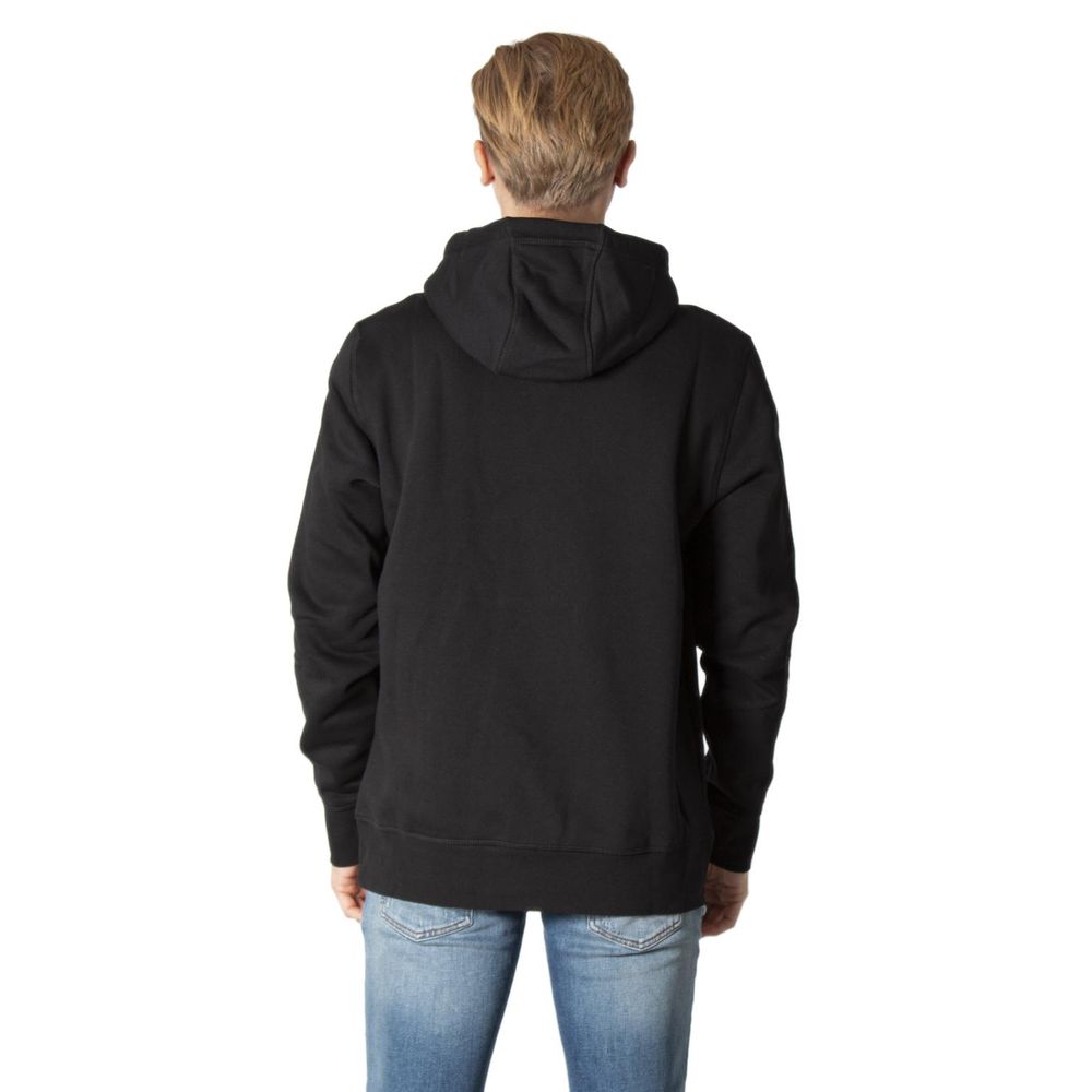 Tommy Hilfiger Black Cotton Hoodie