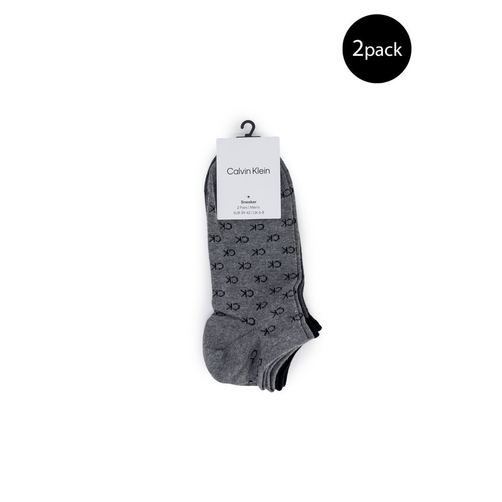 Calvin Klein Gray Elastane Socks | Regal Royce