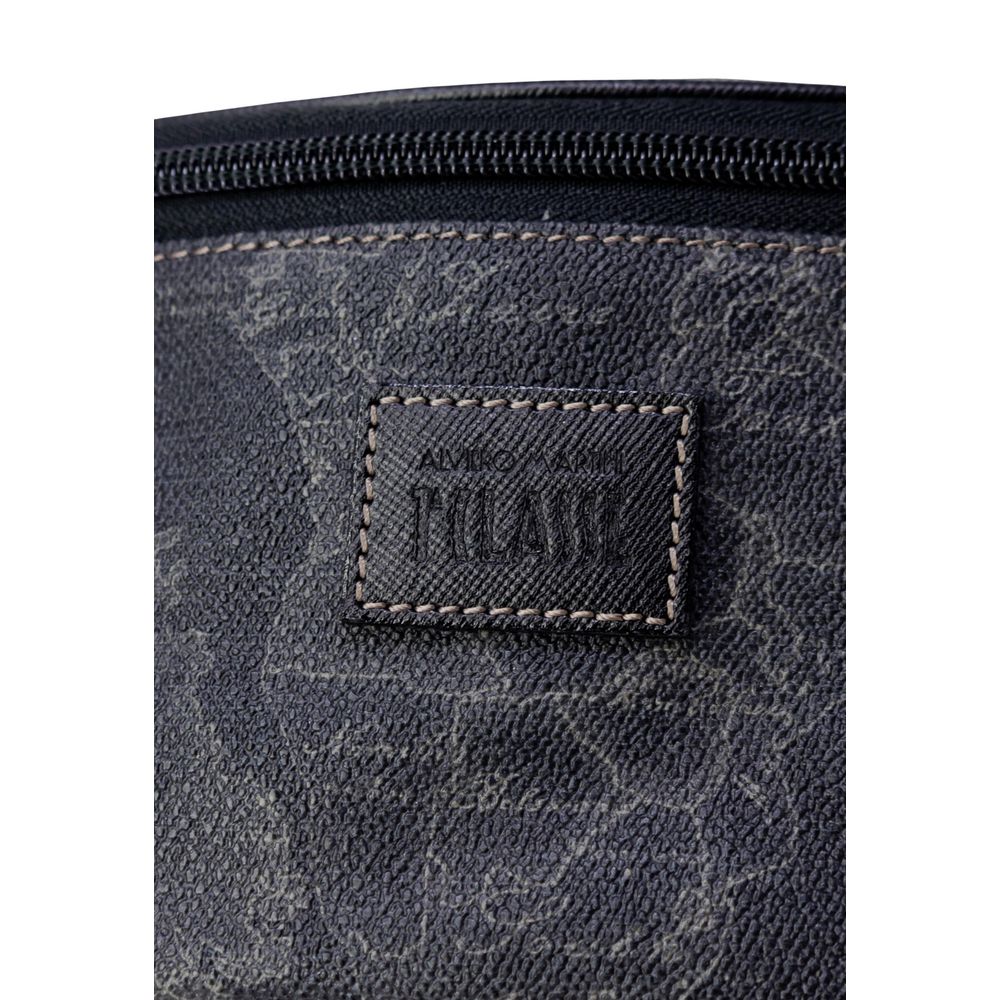 Alviero Martini Prima Classe Black Polyester Belt Bag | Regal Royce