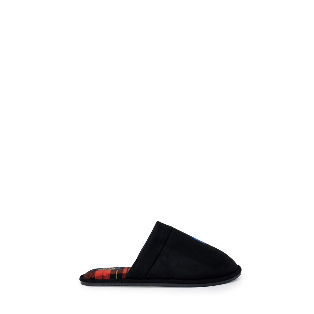 Ralph Lauren Black Polyester Slippers | Regal Royce