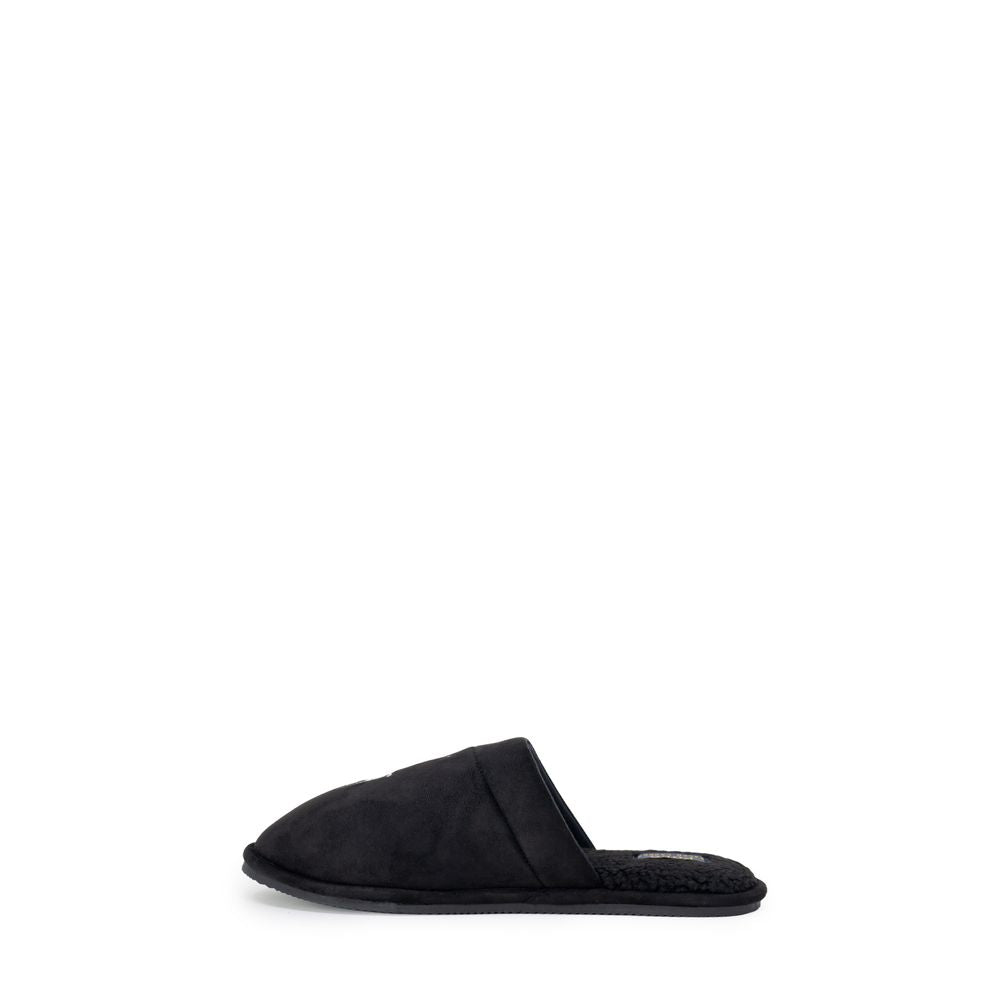 Ralph Lauren Black Polyester Slippers | Regal Royce