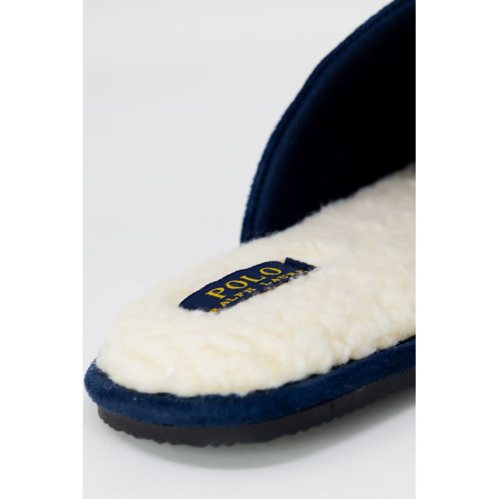 Ralph Lauren Blue Polyester Slippers | Regal Royce