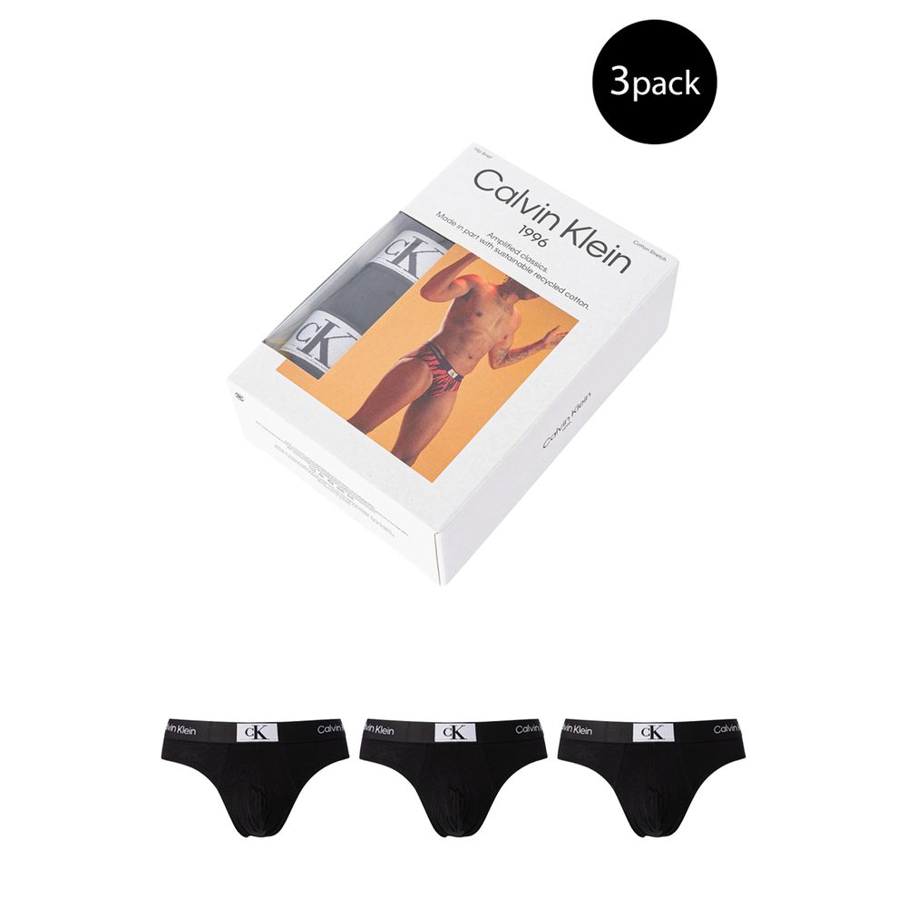 Calvin Klein Underwear Black Cotton Briefs | Regal Royce