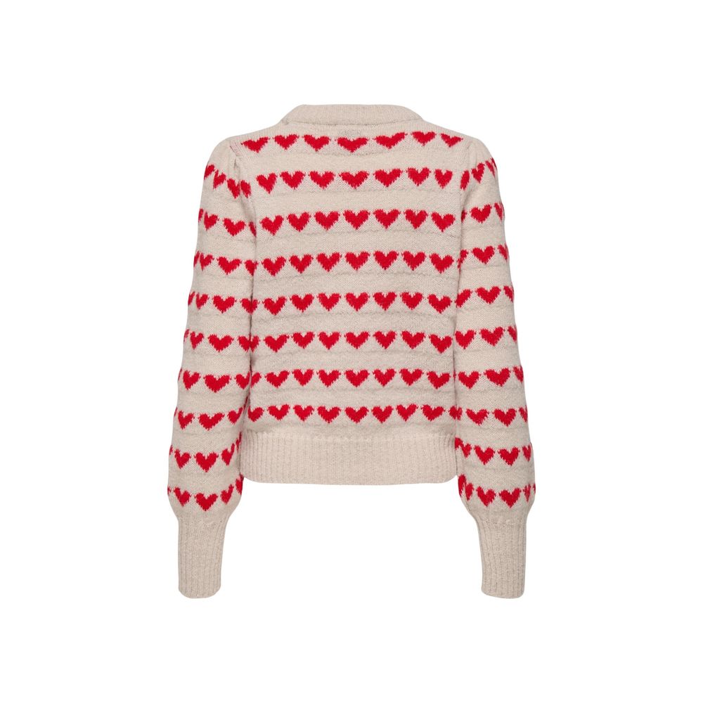 Jacqueline De Yong Beige Polyester Sweatshirt | Regal Royce