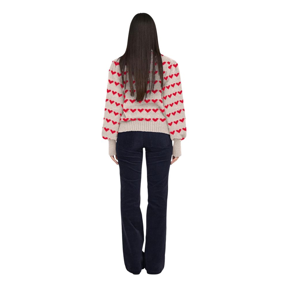 Jacqueline De Yong Beige Polyester Sweatshirt | Regal Royce