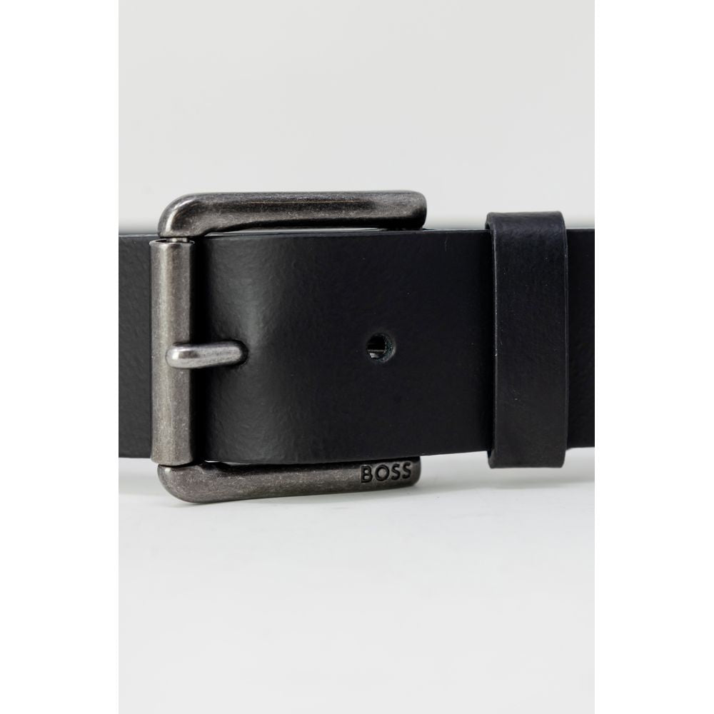 Hugo Boss Black Leather Regular Belt | Regal Royce
