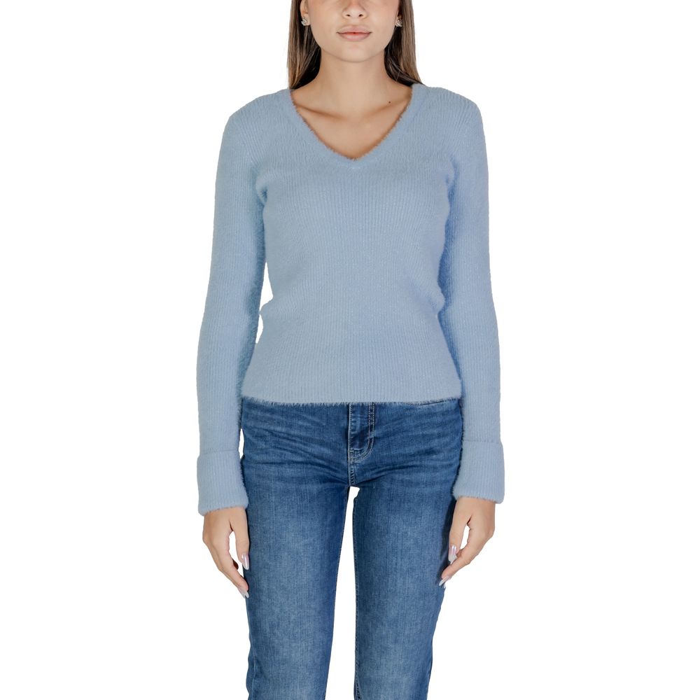 Morgan De Toi Blue Polyamide Sweatshirt | Regal Royce