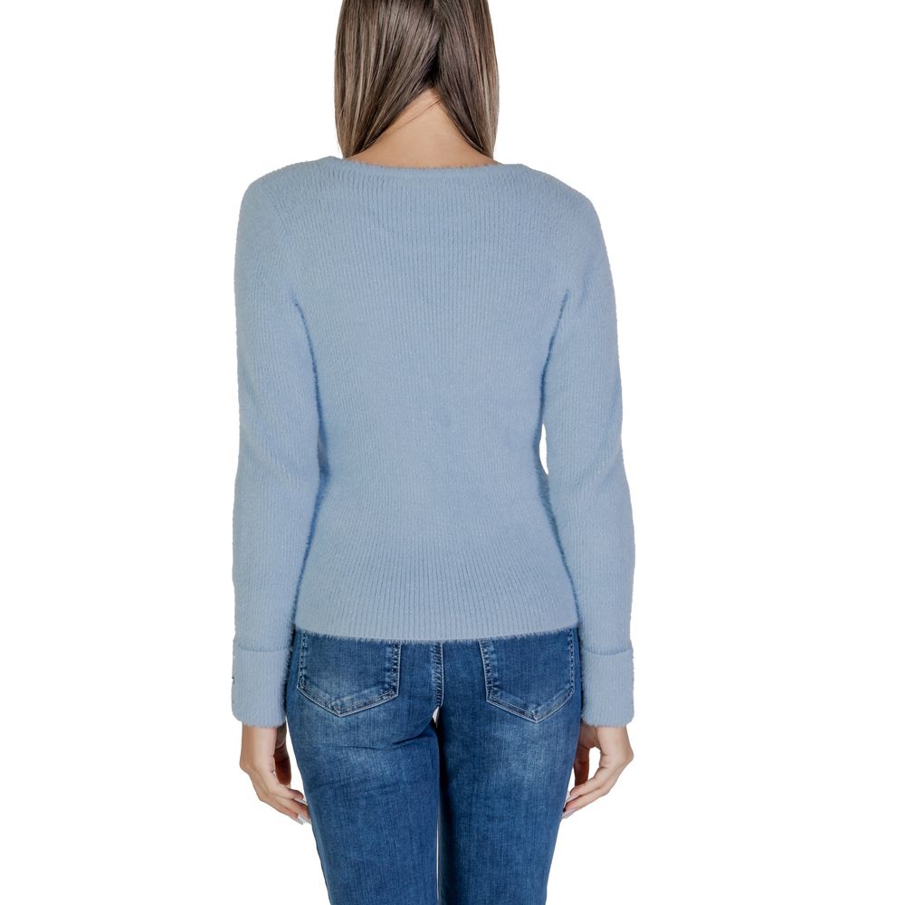 Morgan De Toi Blue Polyamide Sweatshirt | Regal Royce