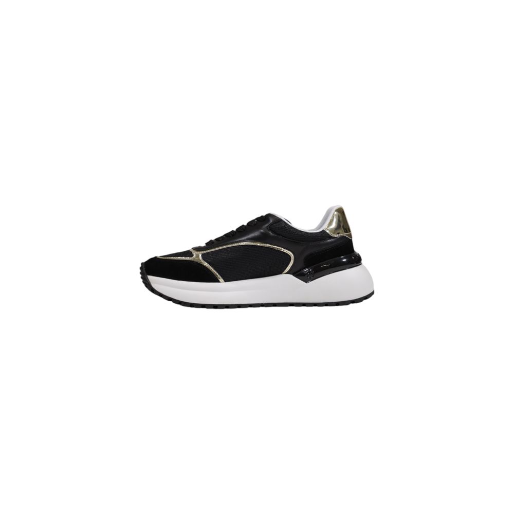 PINKO Black Leather Low Top Sneakers | Regal Royce