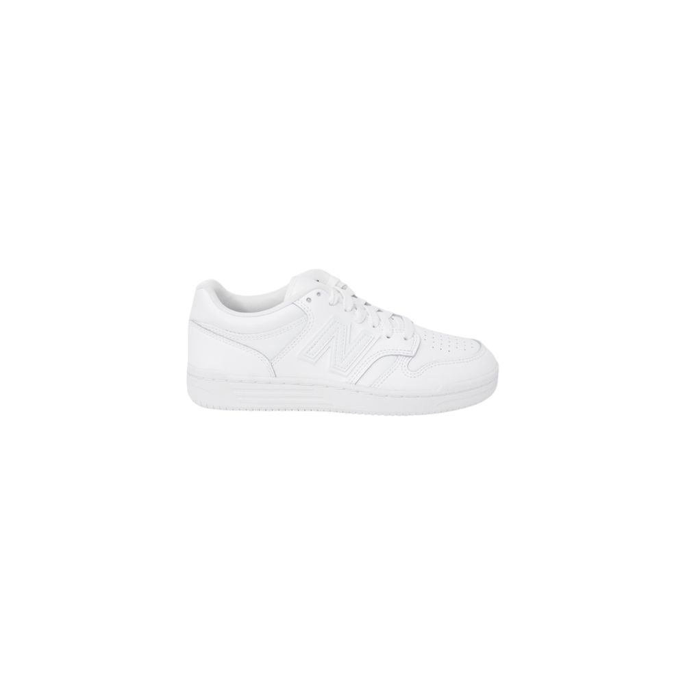 New Balance White Leather Athletic Sneakers | Regal Royce