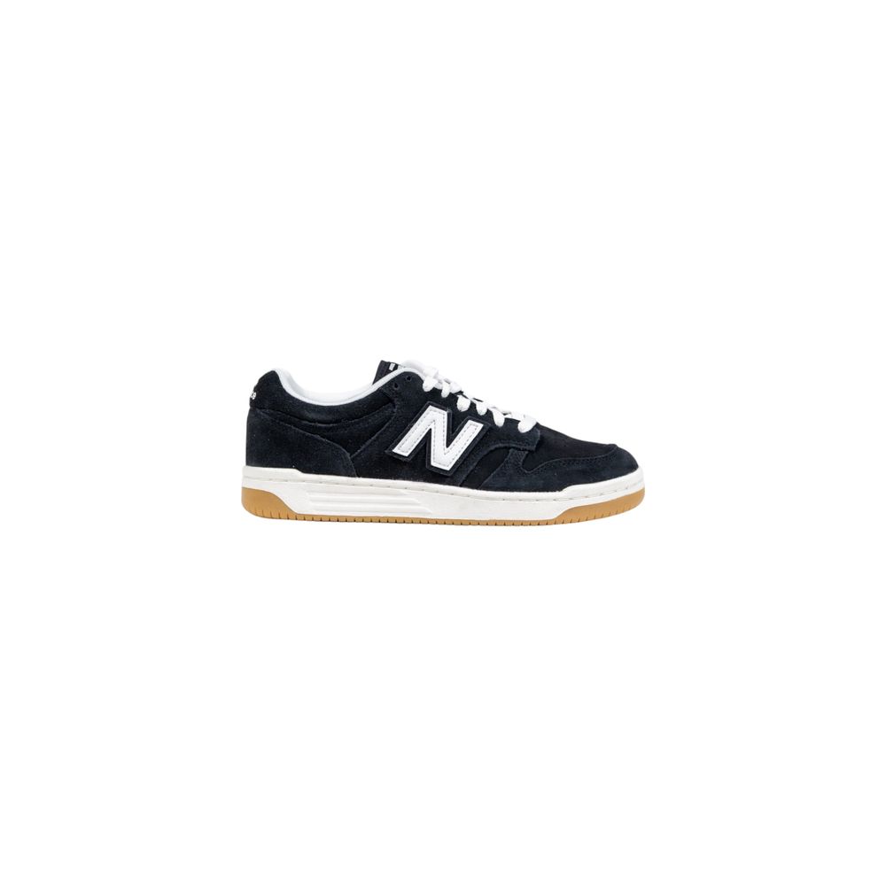 New Balance Black And White Leather Athletic Sneakers | Regal Royce