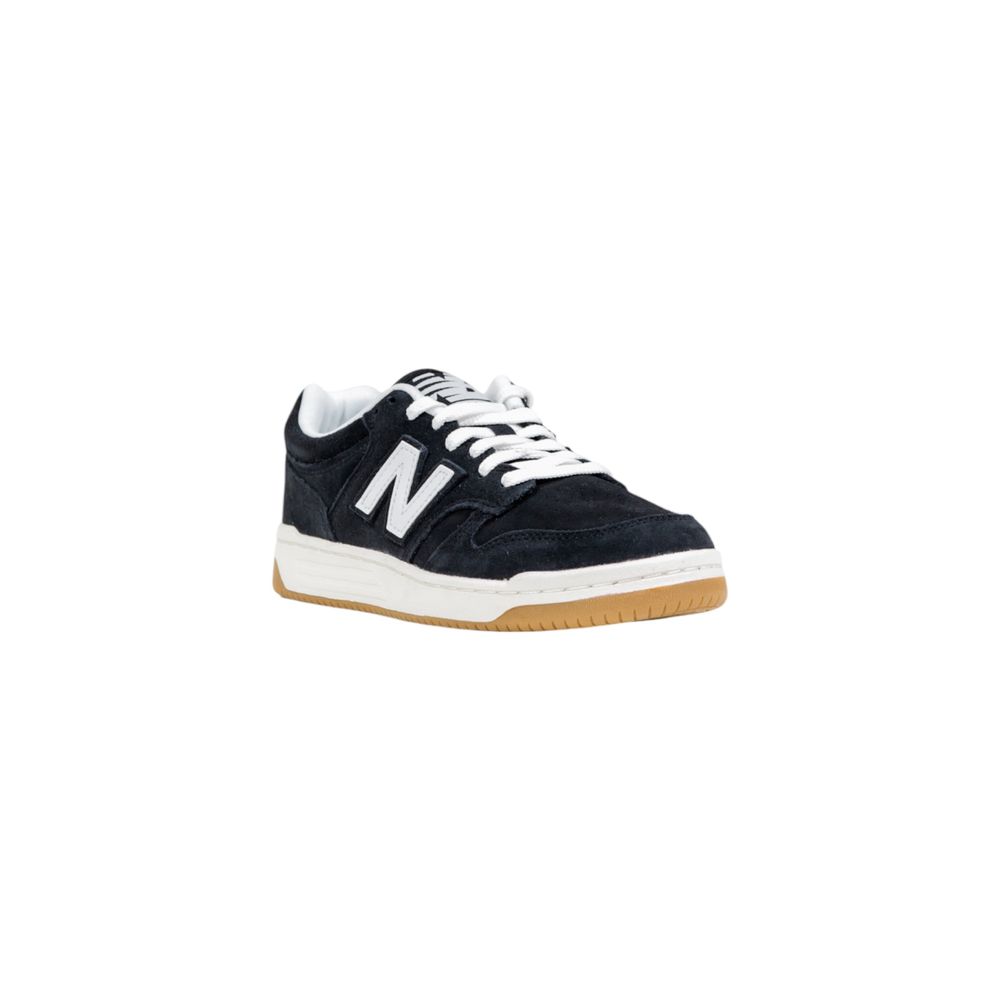 New Balance Black And White Leather Athletic Sneakers | Regal Royce