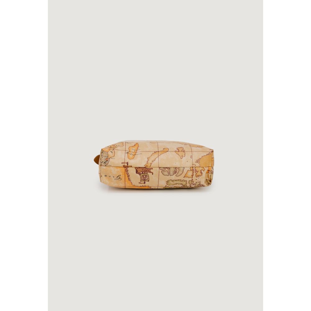 Alviero Martini Prima Classe Beige Polyester Clutch Bag | Regal Royce