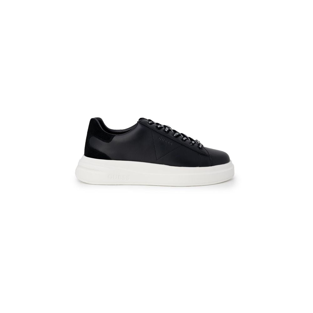 Guess Black Polyethylene Low Top Sneakers | Regal Royce