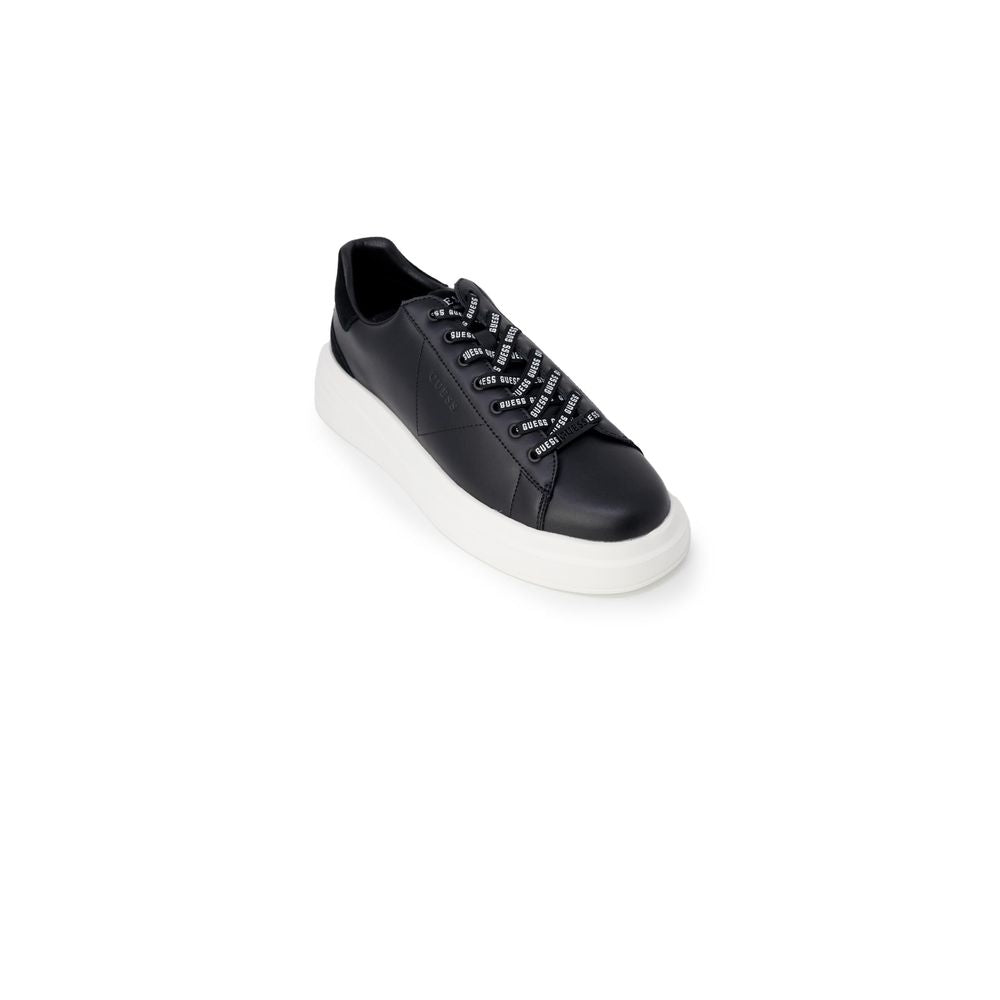 Guess Black Polyethylene Low Top Sneakers | Regal Royce