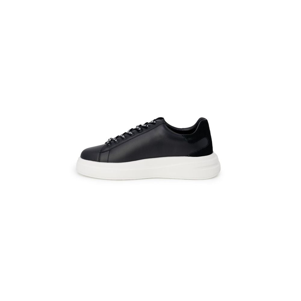 Guess Black Polyethylene Low Top Sneakers | Regal Royce