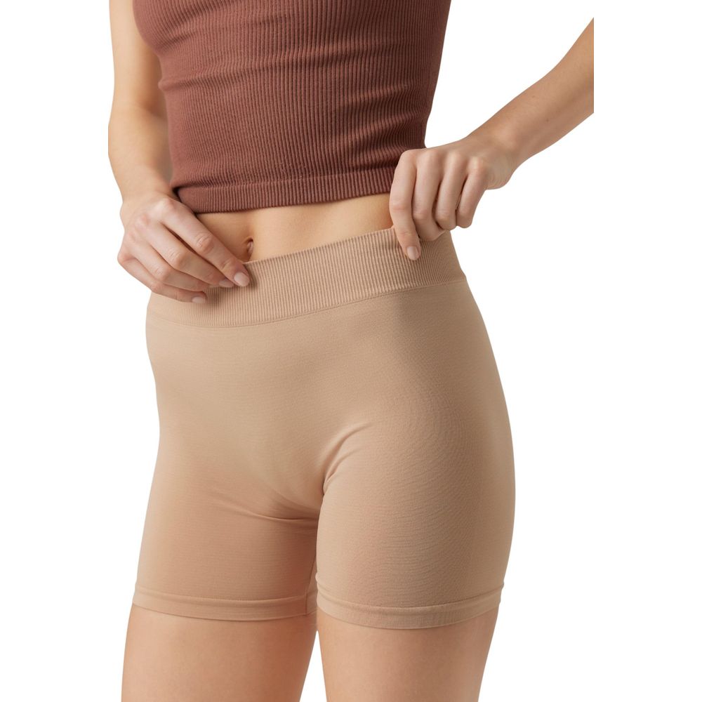 Vero Moda Beige Polyamide Shorts | Regal Royce